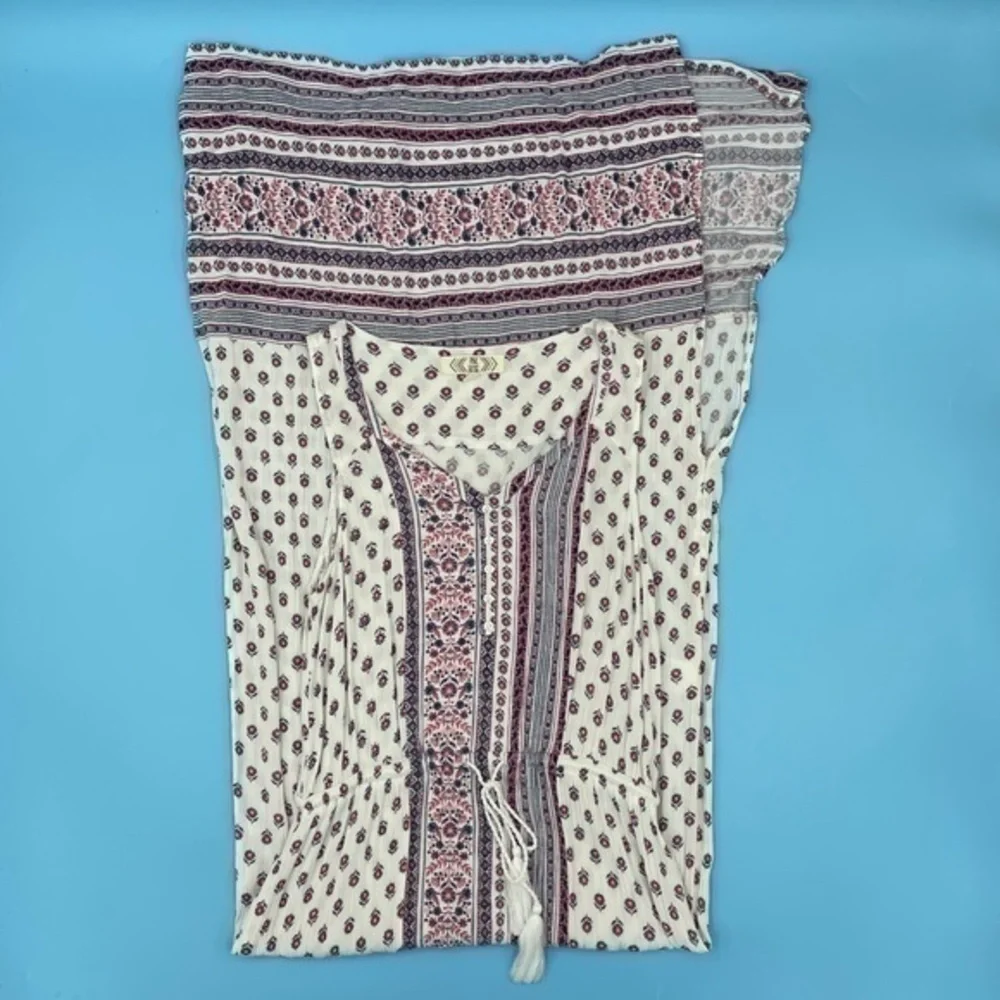 LIKE NEW! PINK ROSE Maxi Summer Dress - Picture 3 of 4